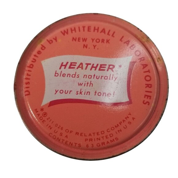 Vintage Makeup Lot Heather Rouge Faberge Lip Stick Cosmetics Blush Tins 40s 50s - Picture 8 of 12